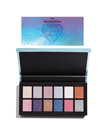 I HEART REVOLUTION Unicorns Heart Paleta 12 Cieni do Powiek